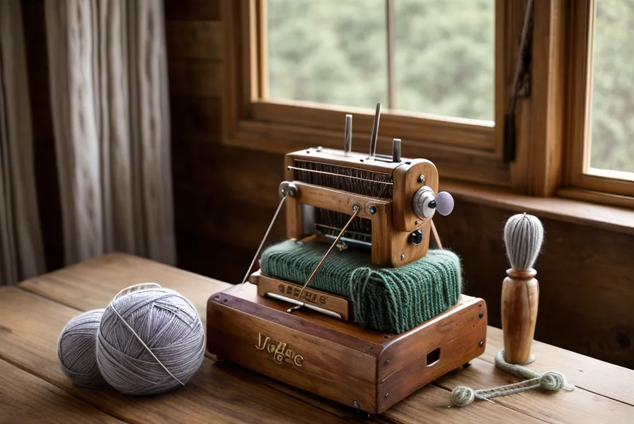 Einölen der Schlittenschiene einer Brother Strickmaschine