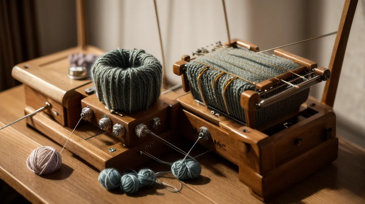 Gefallene Masche an der Brother Strickmaschine mit der Zungennadel retten, ohne aufzuräufeln