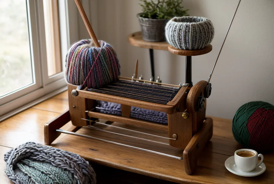 Gläserne Strickmaschine im Test: Wie ich endlich die Maschenbildung verstehe